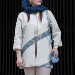 مانتو لینن آینه