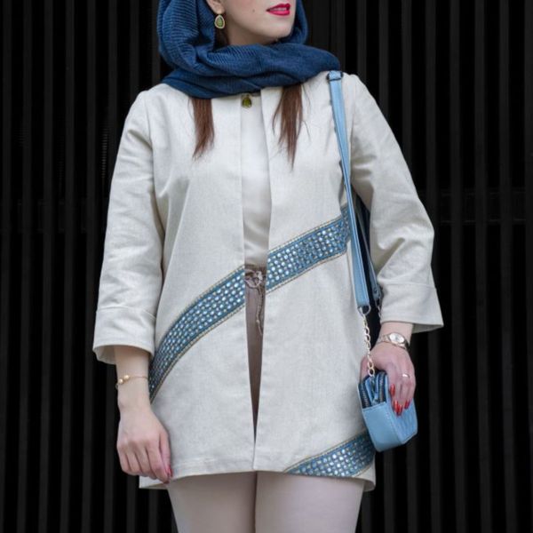 مانتو لینن آینه