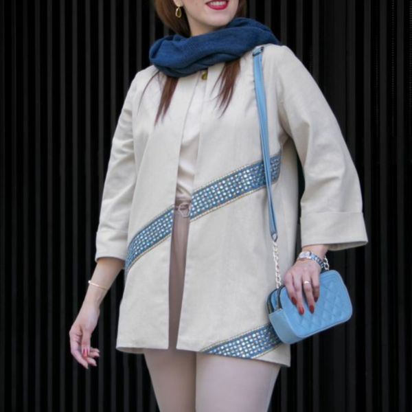 مانتو لینن آینه