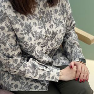 شومیز کتان پوپلین