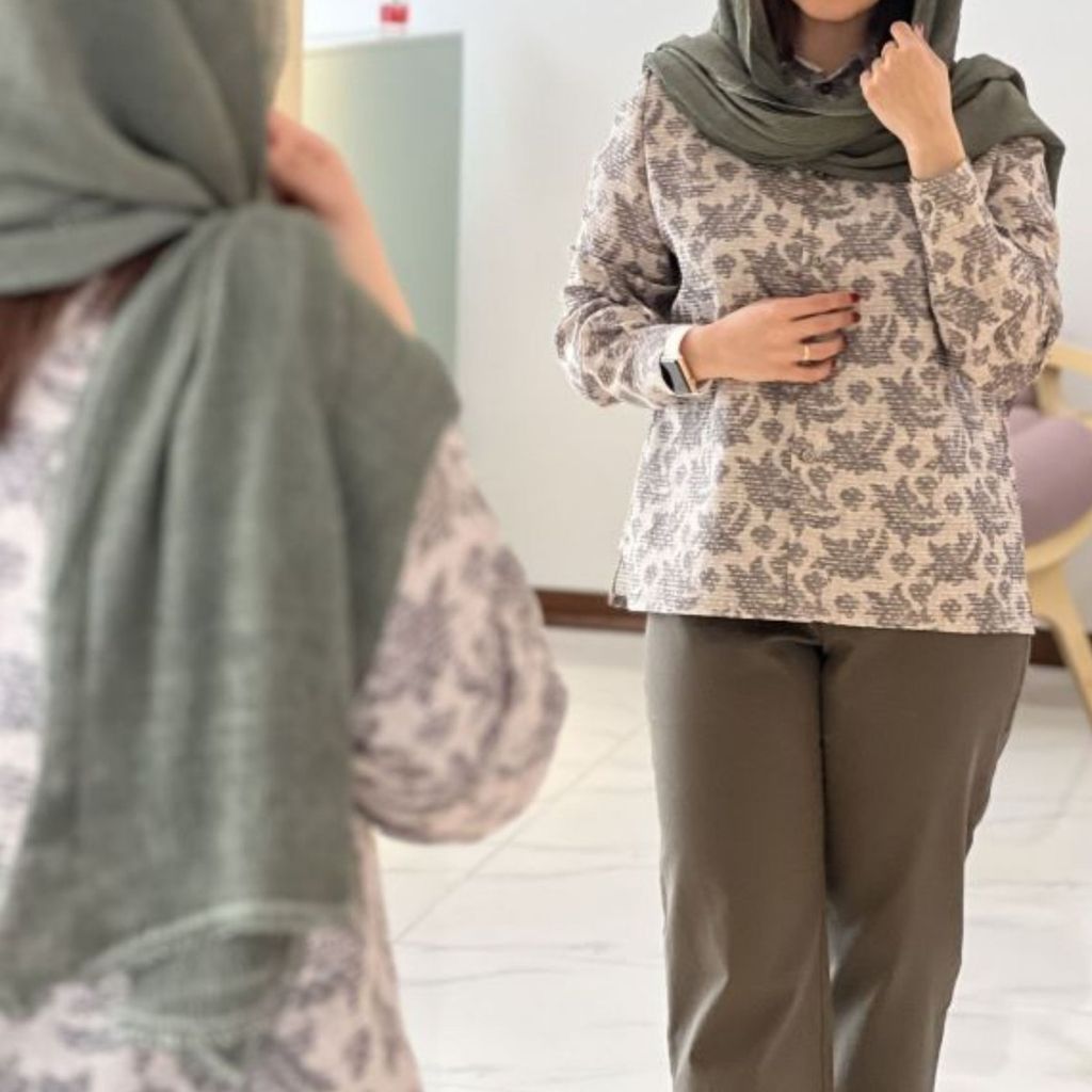 خرید آنلاین شومیز کتان پوپلین