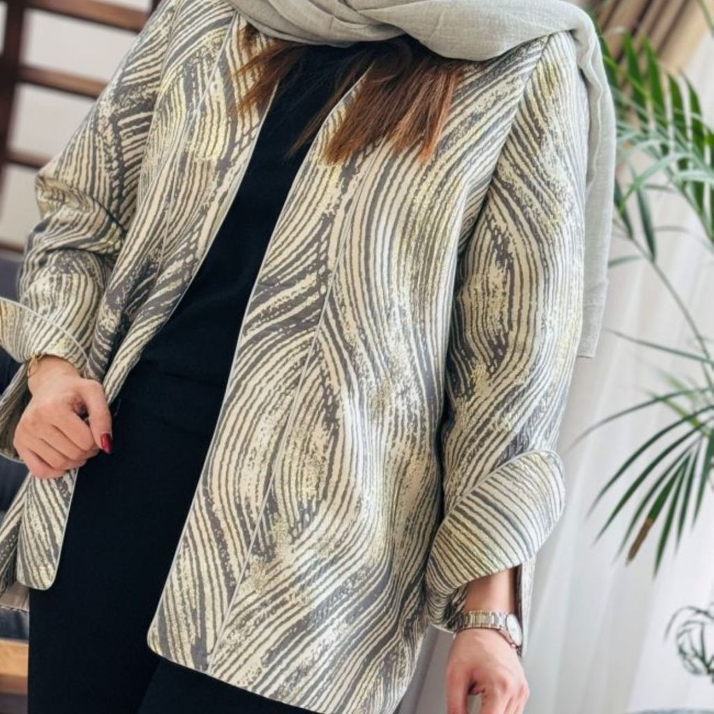 مشخصات مانتو ژاکارد استایل