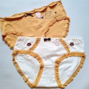 شورت عروسکی نخی دخترانه نوجوان و زنانه سایز 36 و 38 بسته 2 عددی