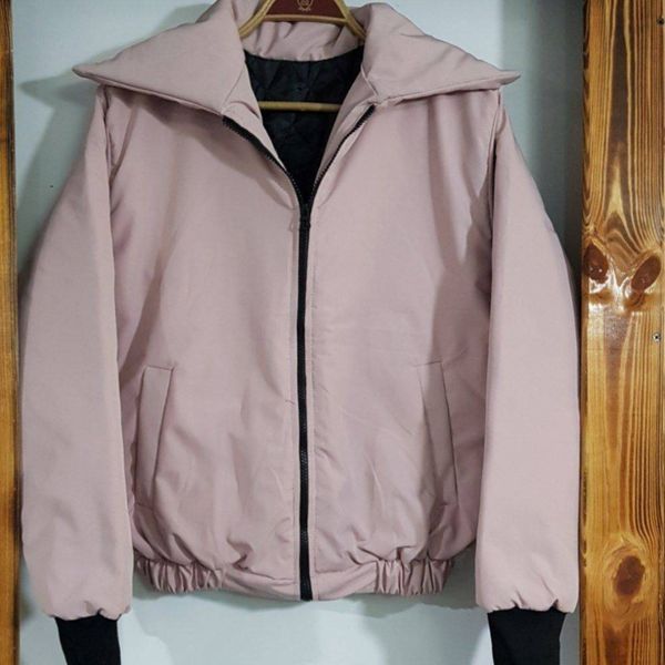 کاپشن کوتاه کراپی زنانه ودخترانه