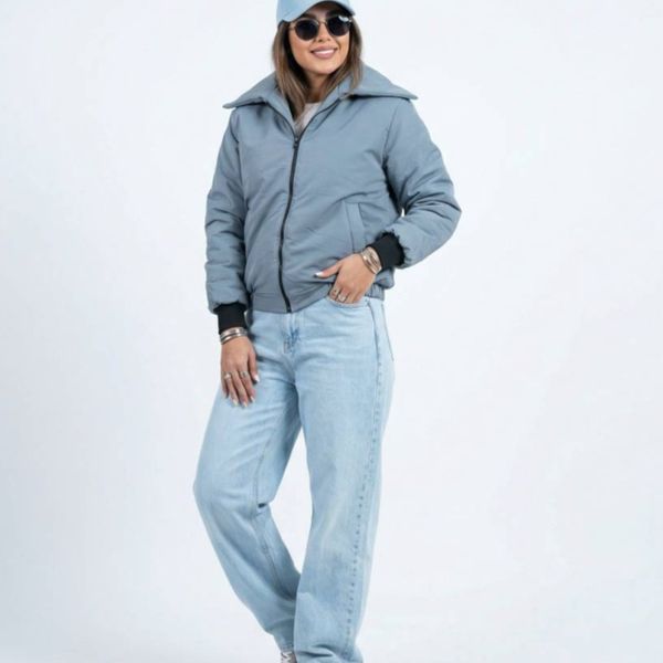 کاپشن کوتاه کراپی زنانه ودخترانه