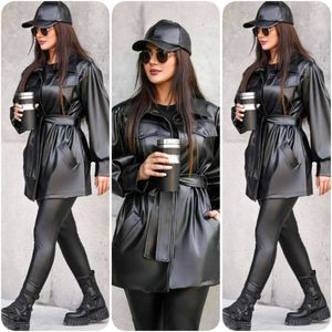 مانتو چرم یاشین