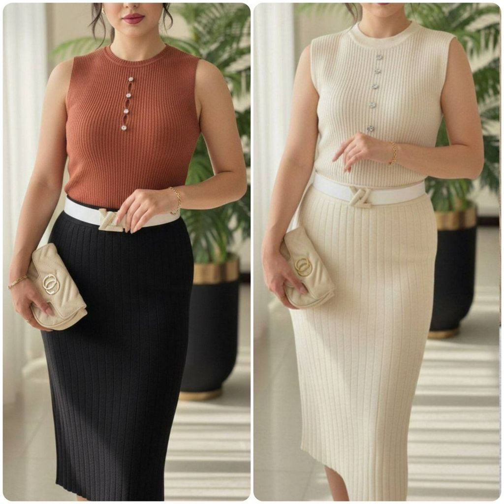 فروش اینترنتی تاپ یقه نگین دار