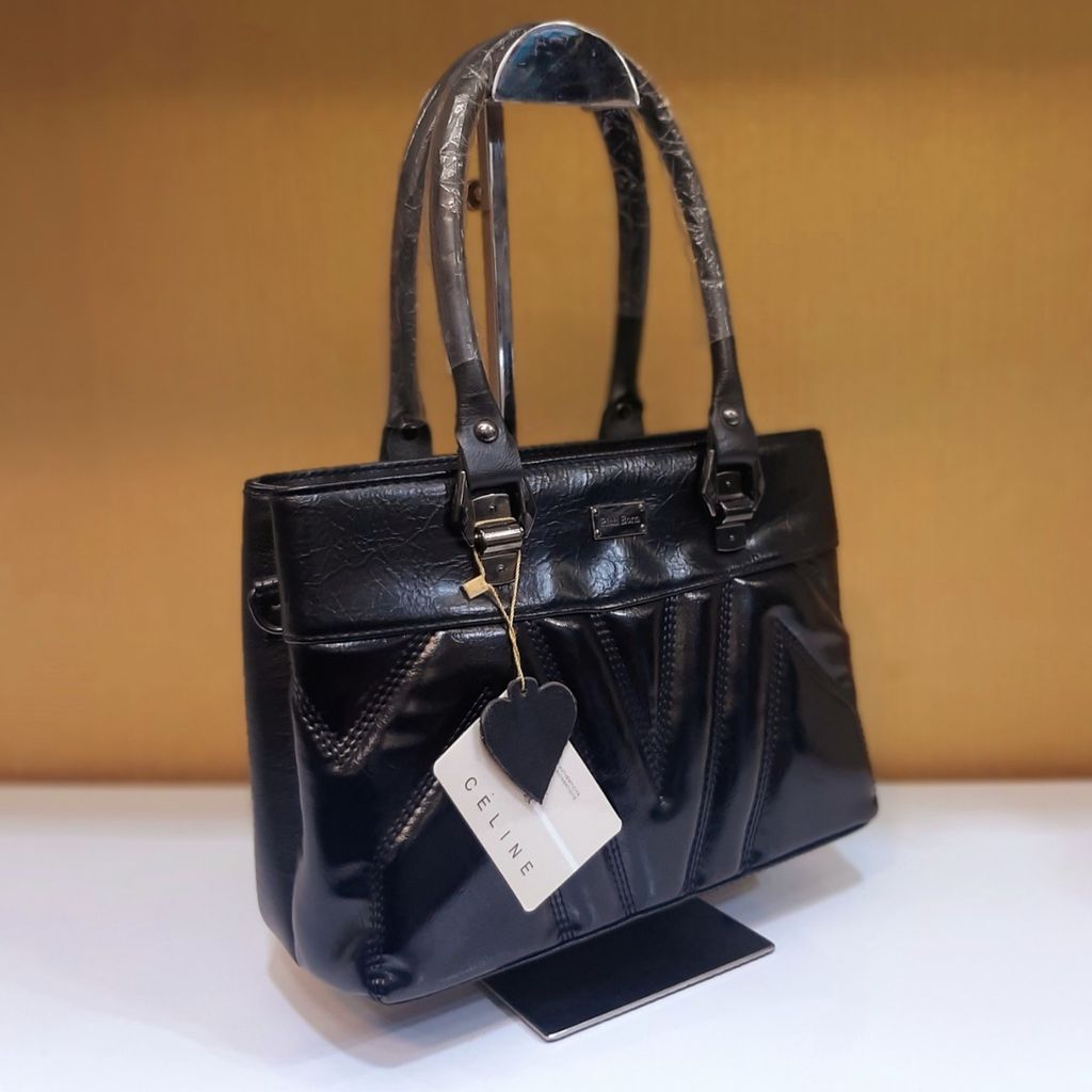 قیمت کیف زنانه چرمی مشکی دو زیپ