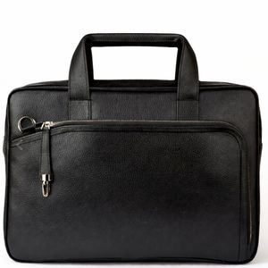 کیف اداری چرم طبیعی قفل دار