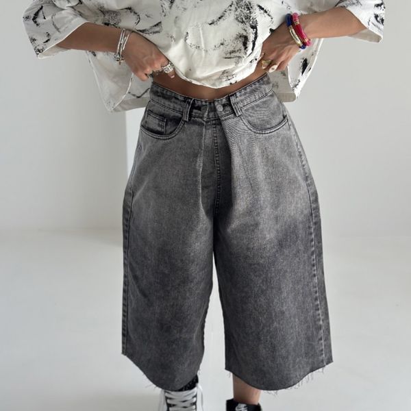 شلوار جین برمودا 2 رنگ کد 101824