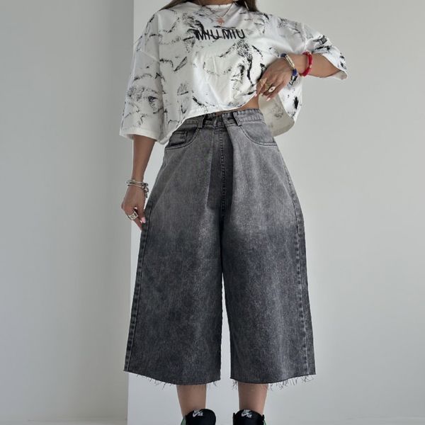 شلوار جین برمودا 2 رنگ کد 101824