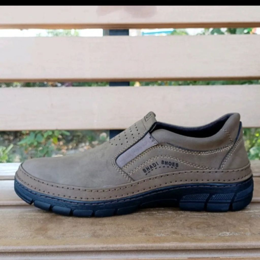 خرید اینترنتی کفش مردانه مناسب استفاده روزمره رنگ سدری مدل کشی سایز 40 تا 44