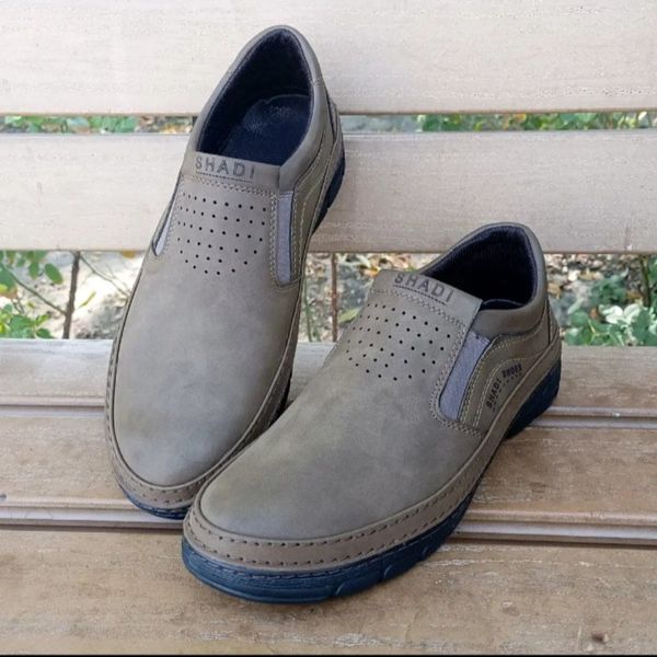 کفش مردانه مناسب استفاده روزمره رنگ سدری مدل کشی سایز 40 تا 44