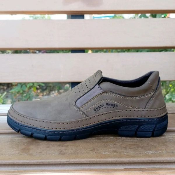 کفش مردانه مناسب استفاده روزمره رنگ سدری مدل کشی سایز 40 تا 44