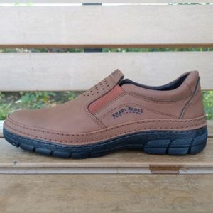 قیمت ارزان کفش مردانه روزمره رنگ حنایی مدل کشی سایز 40 تا 44