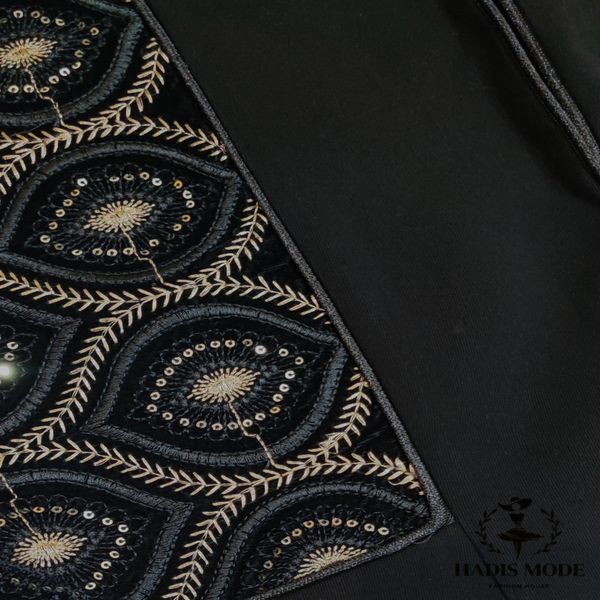 کت کرپ سوزندوزی مخمل مدل کرشمه