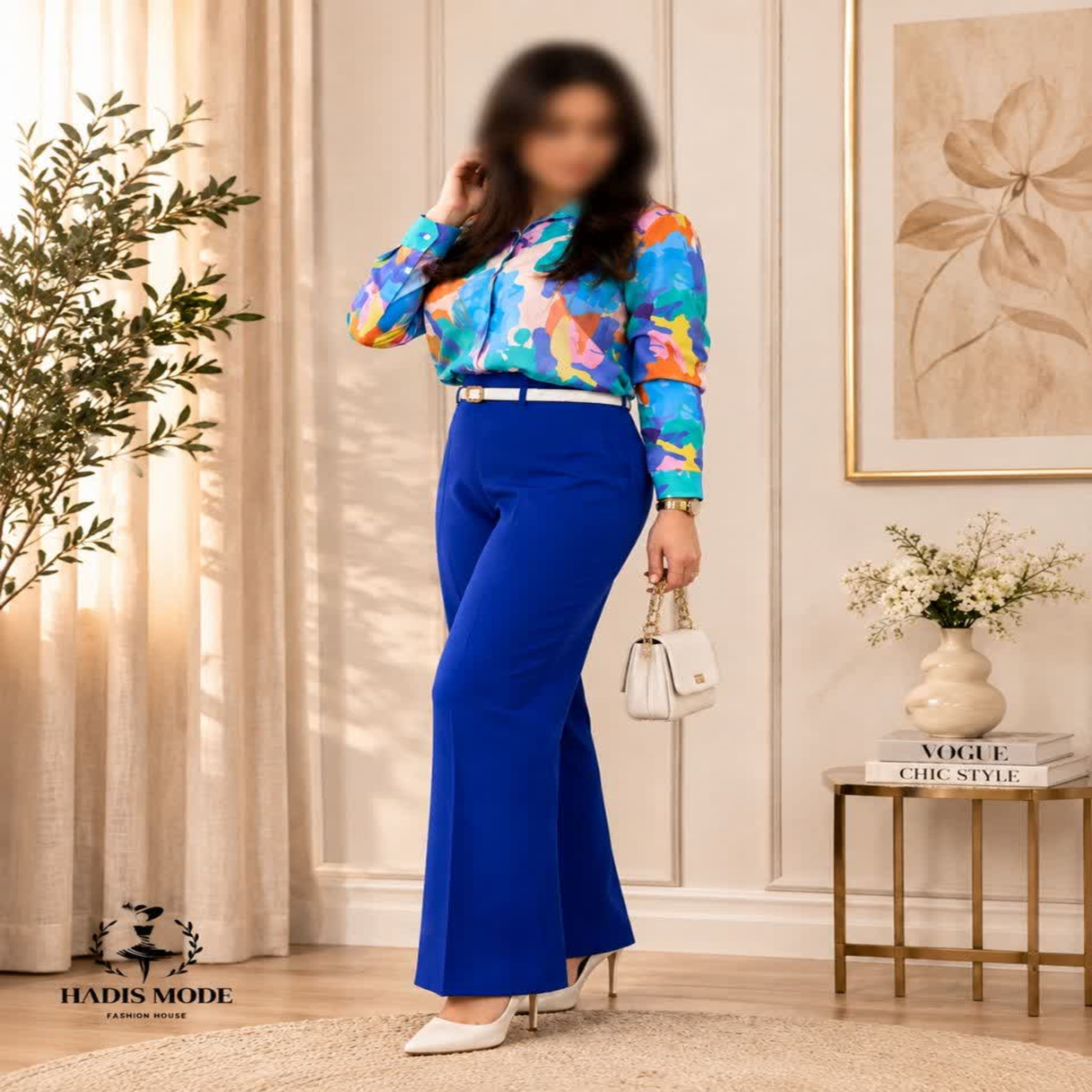 خرید اینترنتی قیمت شلوار نیم بگ زنانه دخترانه کرپ کره  رنگبندی 40 تا 48