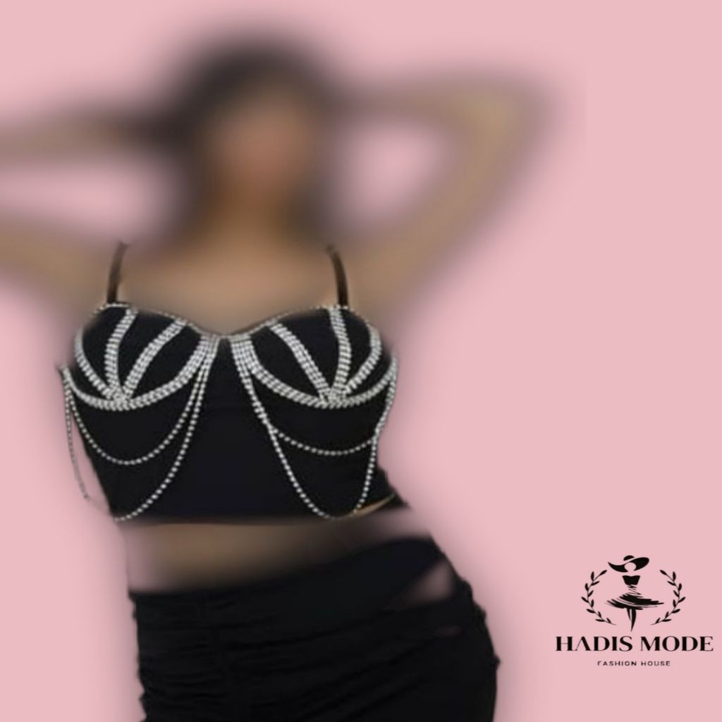 خرید اینترنتی قیمت تاپلکس مجلسی زنانه دخترانه نگین ریسه ای ترک