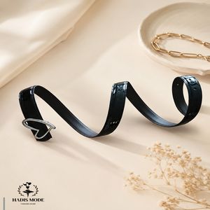 کمربند زنانه وارداتی دور دوخت قلب رنگبندی