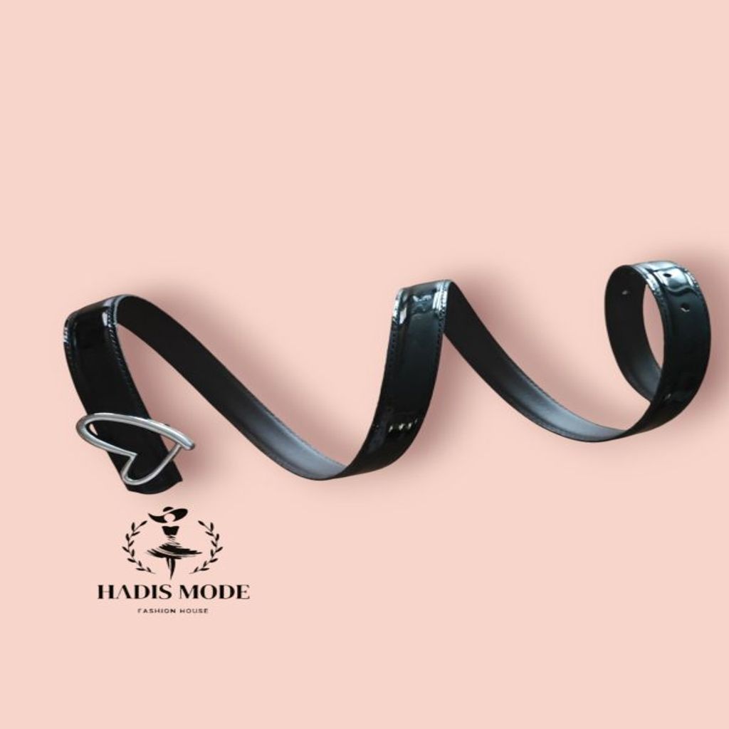 خرید اینترنتی قیمت کمربند زنانه وارداتی دور دوخت قلب رنگبندی