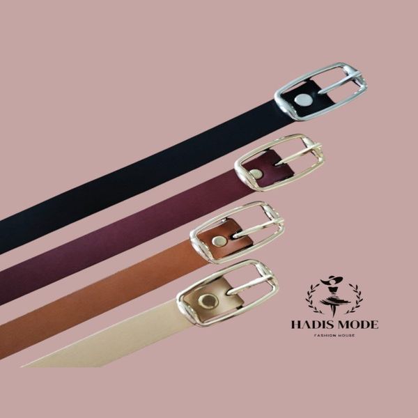 کمربند زنانه سگک خارجی پینترستی 2 سانتی