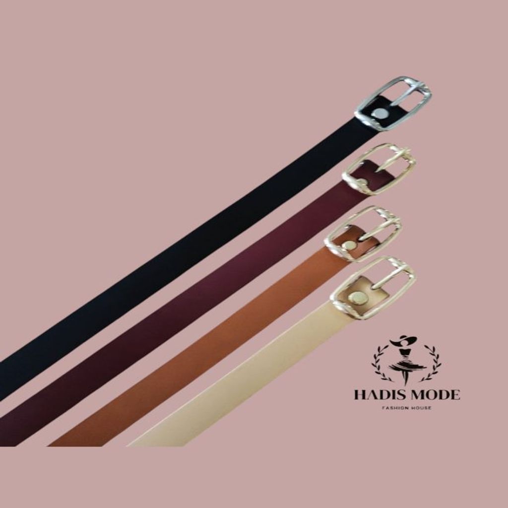 خرید اینترنتی قیمت کمربند زنانه سگک خارجی پینترستی 2 سانتی