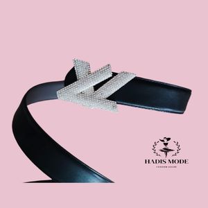 خرید اینترنتی قیمت کمربند زنانه لویی ویتون دور دوخت پرکار نگینی