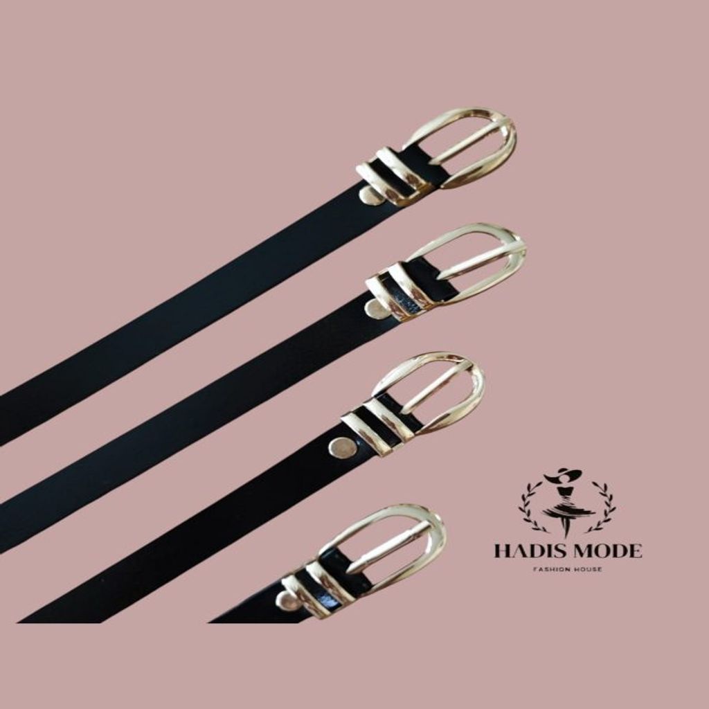 خرید اینترنتی قیمت کمربند زنانه پل فلزی دوبل پینترستی