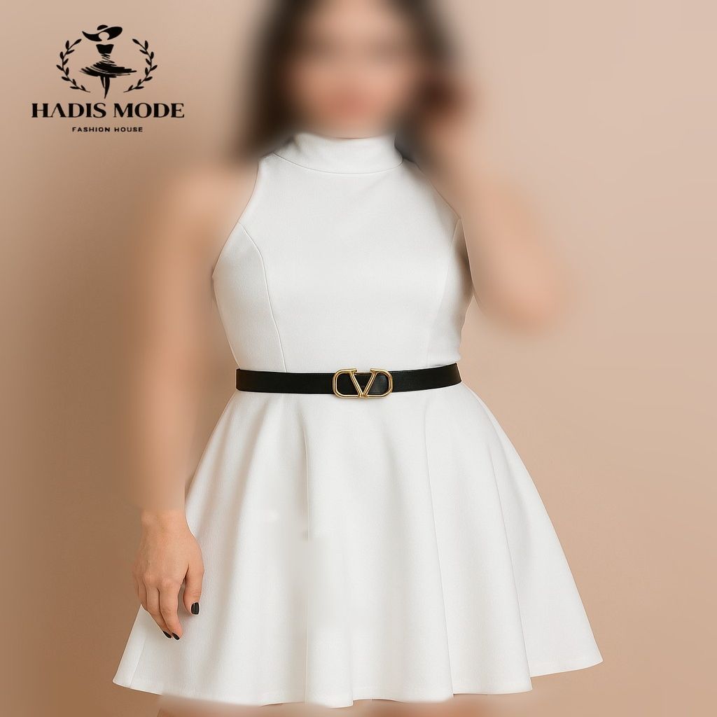 خرید اینترنتی قیمت پیراهن زنانه میدی یقه گردنی