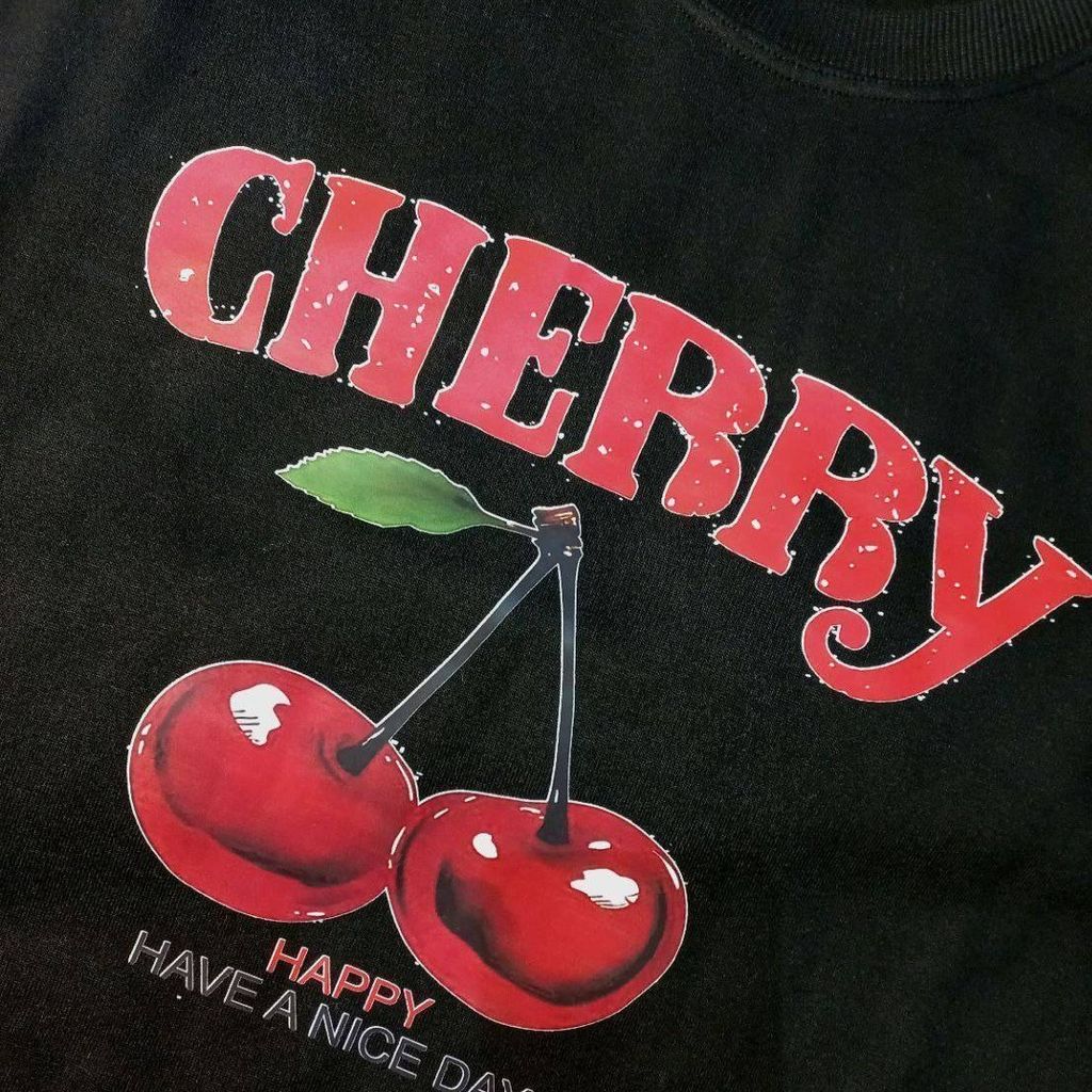 قیمت ارزان دورس زنانه و دخترانه طرح گیلاس