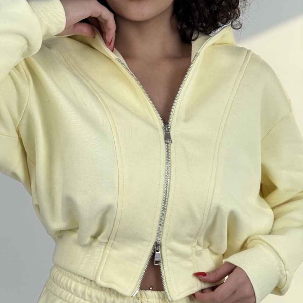 مشخصات ست سوییشرت و شلوار برش دار کد 160876