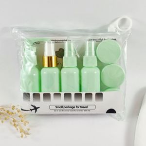 مشخصات ست مسافرتی بهداشتی قابل حمل – بطری‌های کوچک برای شامپو، کرم و اسپری