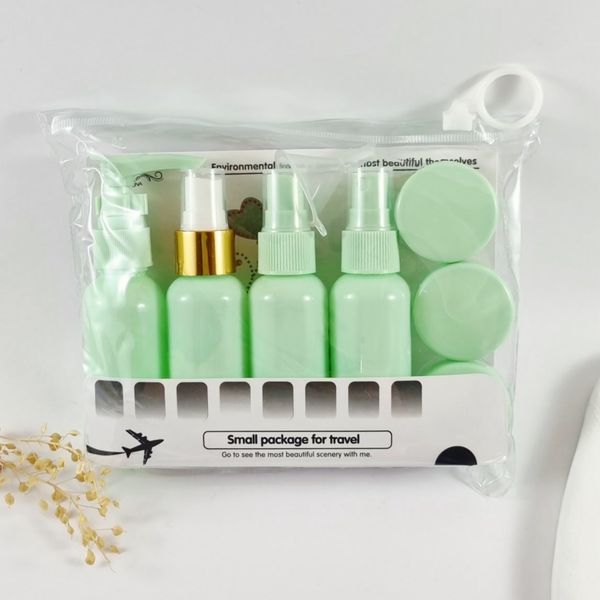 ست مسافرتی بهداشتی قابل حمل – بطری‌های کوچک برای شامپو، کرم و اسپری