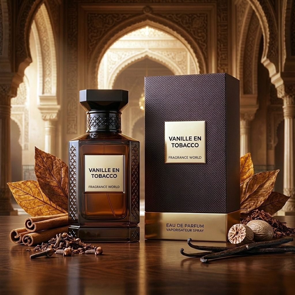 خرید آنلاین عطر اصل اماراتی زنانه تام فورد توباکو وانیل فراگرنس ورد - تنباکو و وانیل