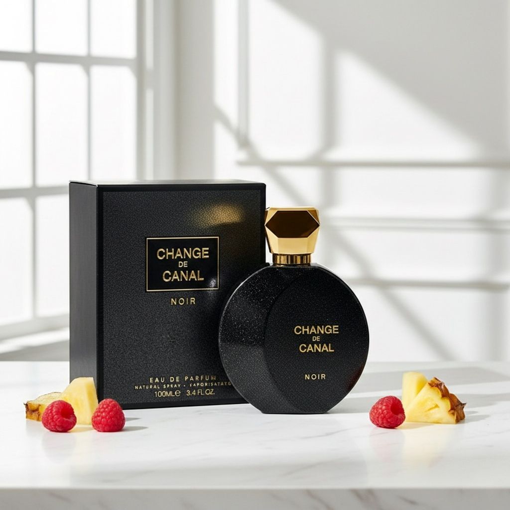 خرید اینترنتی عطر اصل امارات خاص زنانه چنج د کانال نویر فراگرنس ورد - گرم شیرین مرکباتی