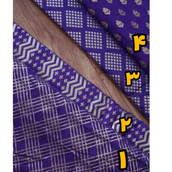 پارچه لینن زری بافت 2