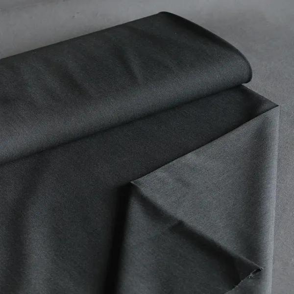 پارچه گاباردین ترک 1177 - رنگ ذغالی تیره