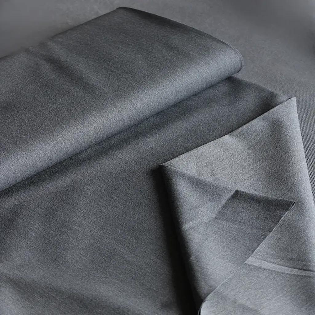 خرید اینترنتی قیمت پارچه گاباردین ترک 1177 - رنگ ذغالی روشن