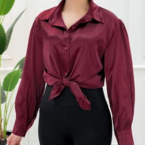 خرید انلاین شومیز ساتن پارسی