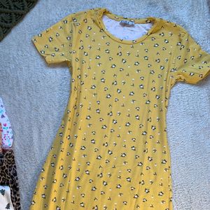 پیراهن بلندطرحدار وارداتی