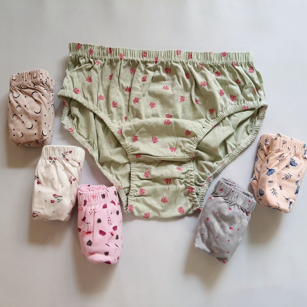 خرید انلاین شورت نخی زنانه سوپرنخپنبه، بسته 6 عددی سایز 2 ایکس لارج