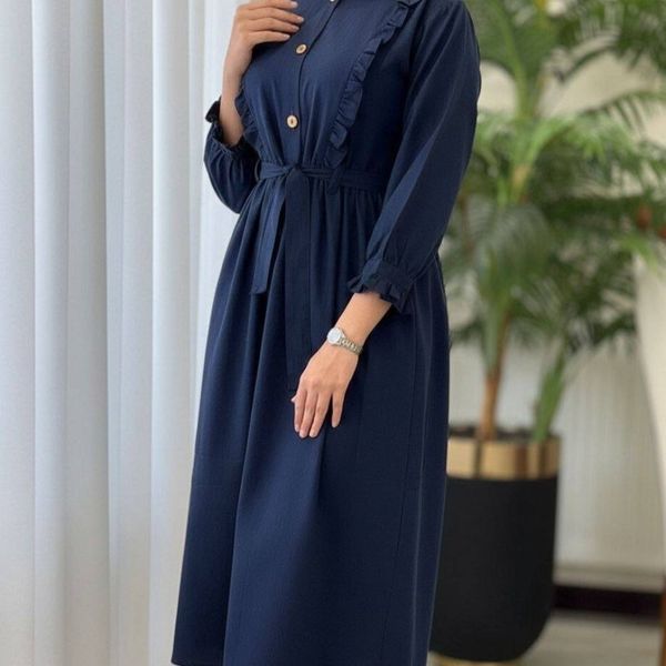 پیراهن جلودکمه دار دخترانه و زنانه