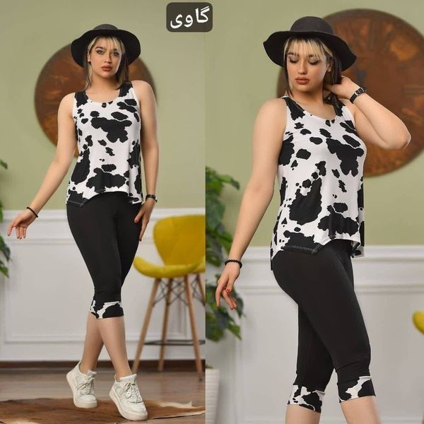 ست تاپ شلوارک چیچک شایسته