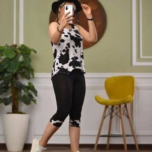 ست تاپ شلوارک چیچک شایسته