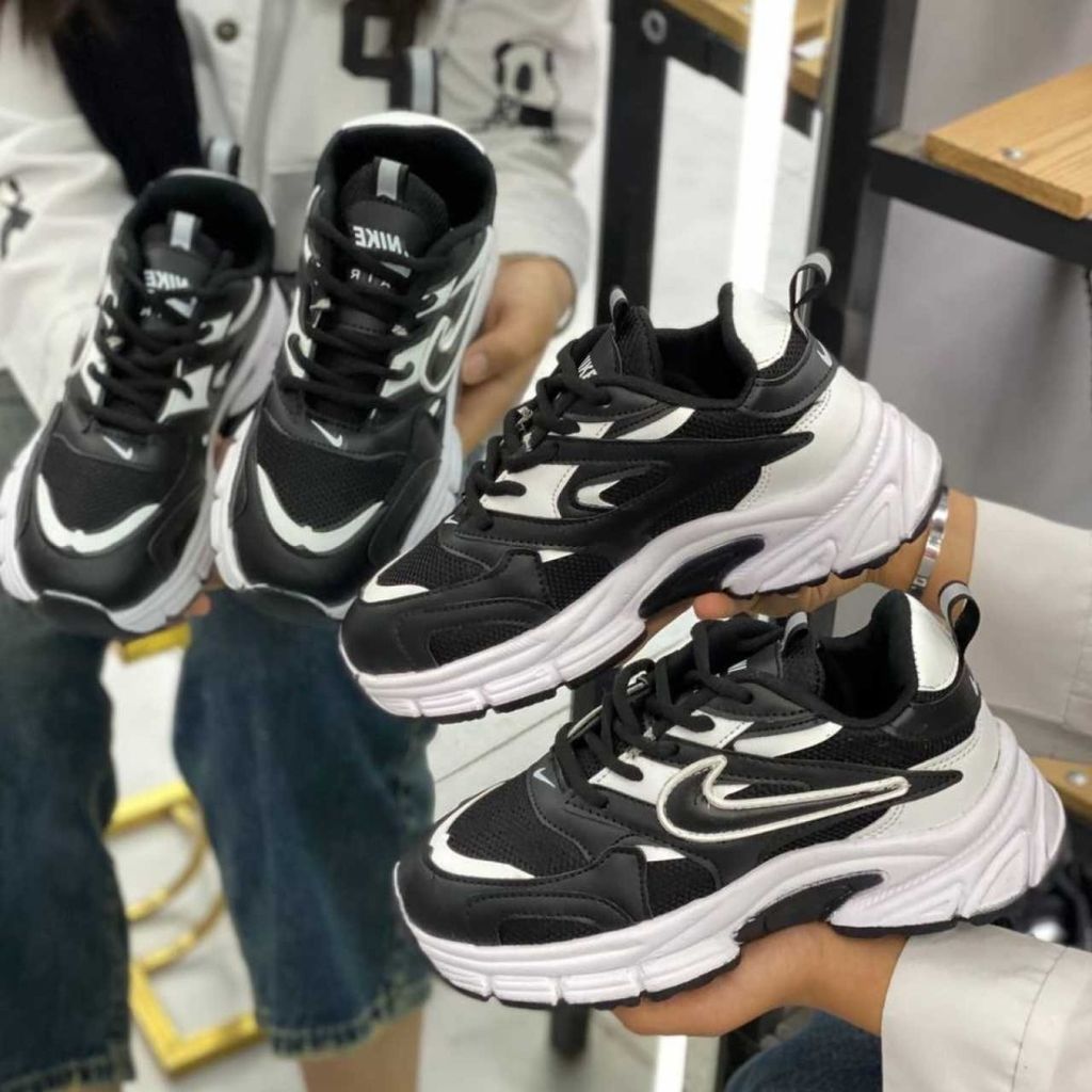 قیمت کفش اسپرت برند Nike گلد سایز 37 تا 40 قیمت استثنایی کفش الماس