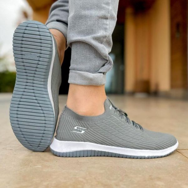 کفش بافت جورابی اسکیجرز Skichers ست میانه و مردانه سایز 37 تا 45