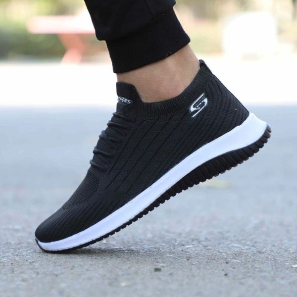 کفش بافت جورابی اسکیجرز Skichers ست میانه و مردانه سایز 37 تا 45