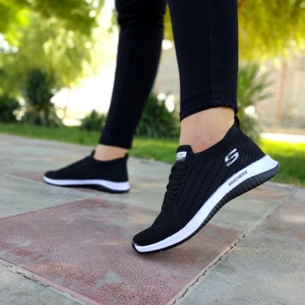 کفش بافت جورابی اسکیجرز Skichers ست میانه و مردانه سایز 37 تا 45