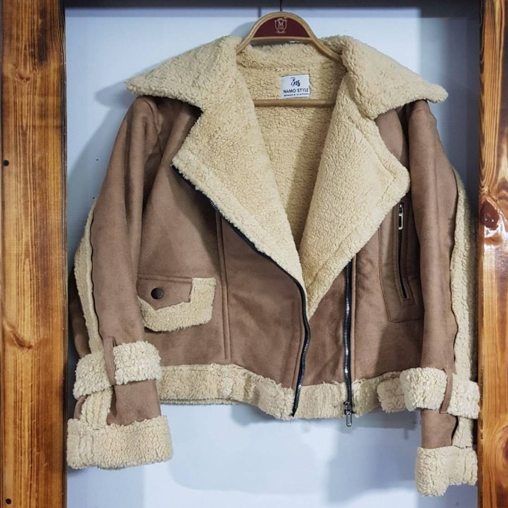 خرید انلاین پالتو بوفالو کراپی زنانه و دخترانه