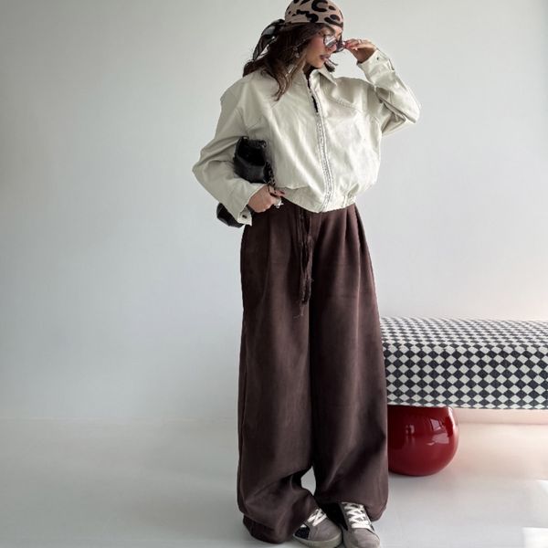 سوییشرت چرم پایین گت کد 200792